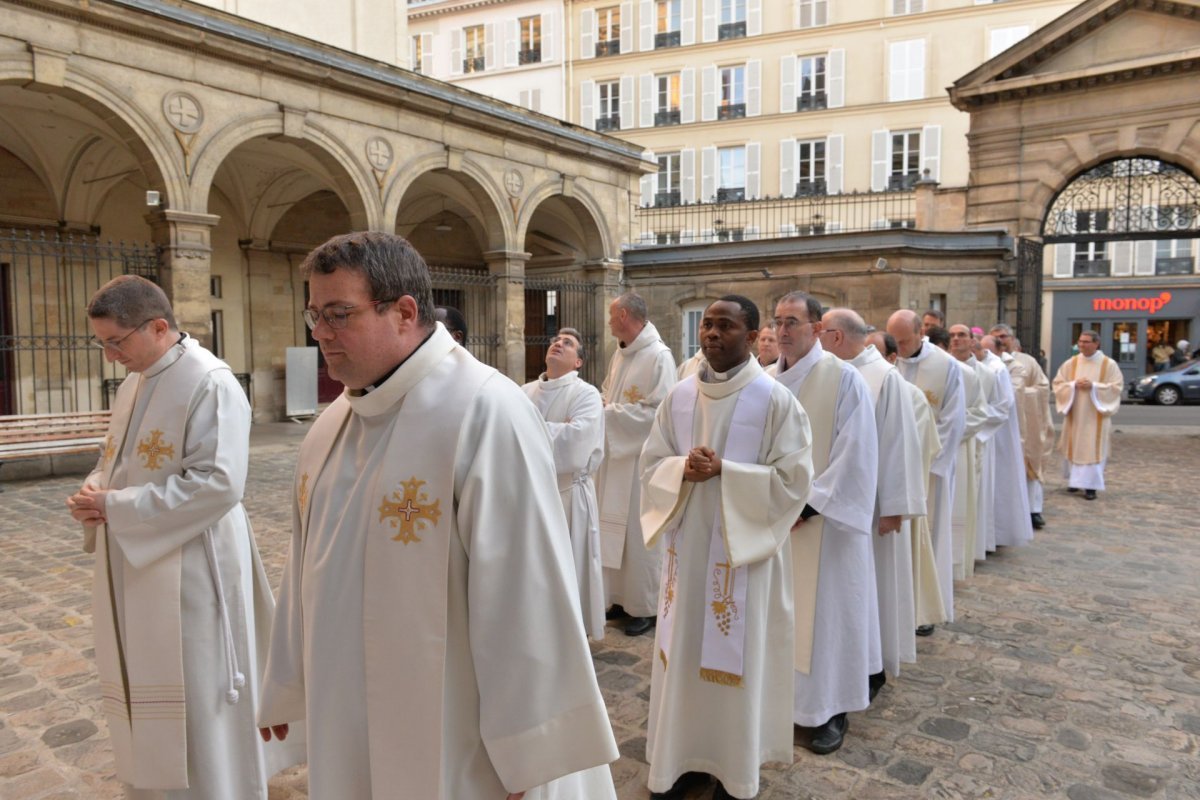 Rencontre des séminaristes d'Île-de-France. © Marie-Christine Bertin / Diocèse de Paris.