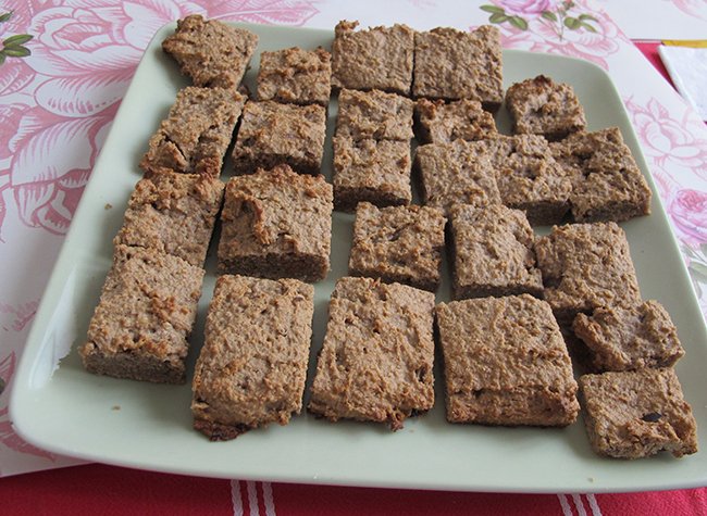 Sablés à la noisette (sans gluten). 