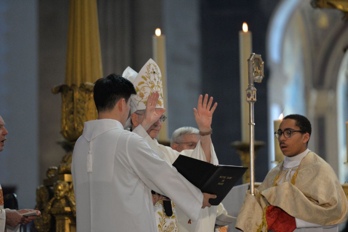 Ordination sacerdotale 2023. © Marie-Christine Bertin / Diocèse de Paris.