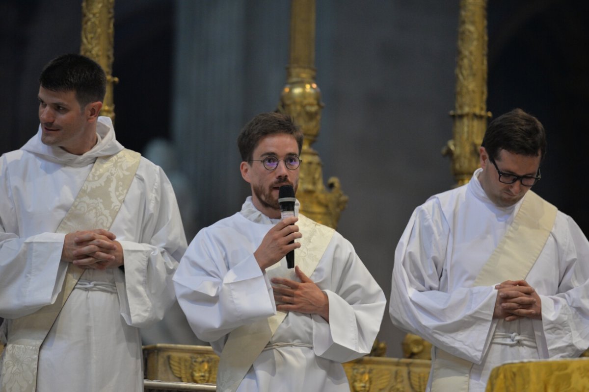 Messe pour les jeunes et les vocations. © Marie-Christine Bertin / Diocèse de Paris.