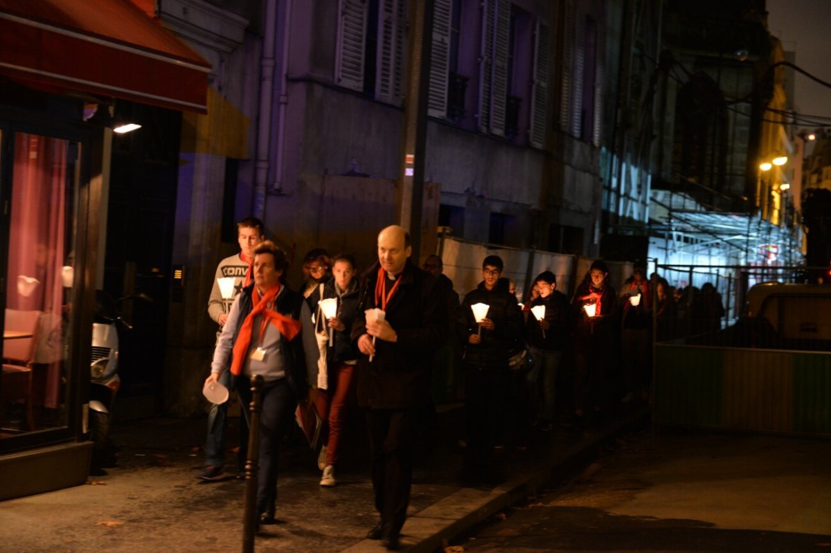 Rassemblement des jeunes confirmés en 2018. © Marie-Christine Bertin / Diocèse de Paris.