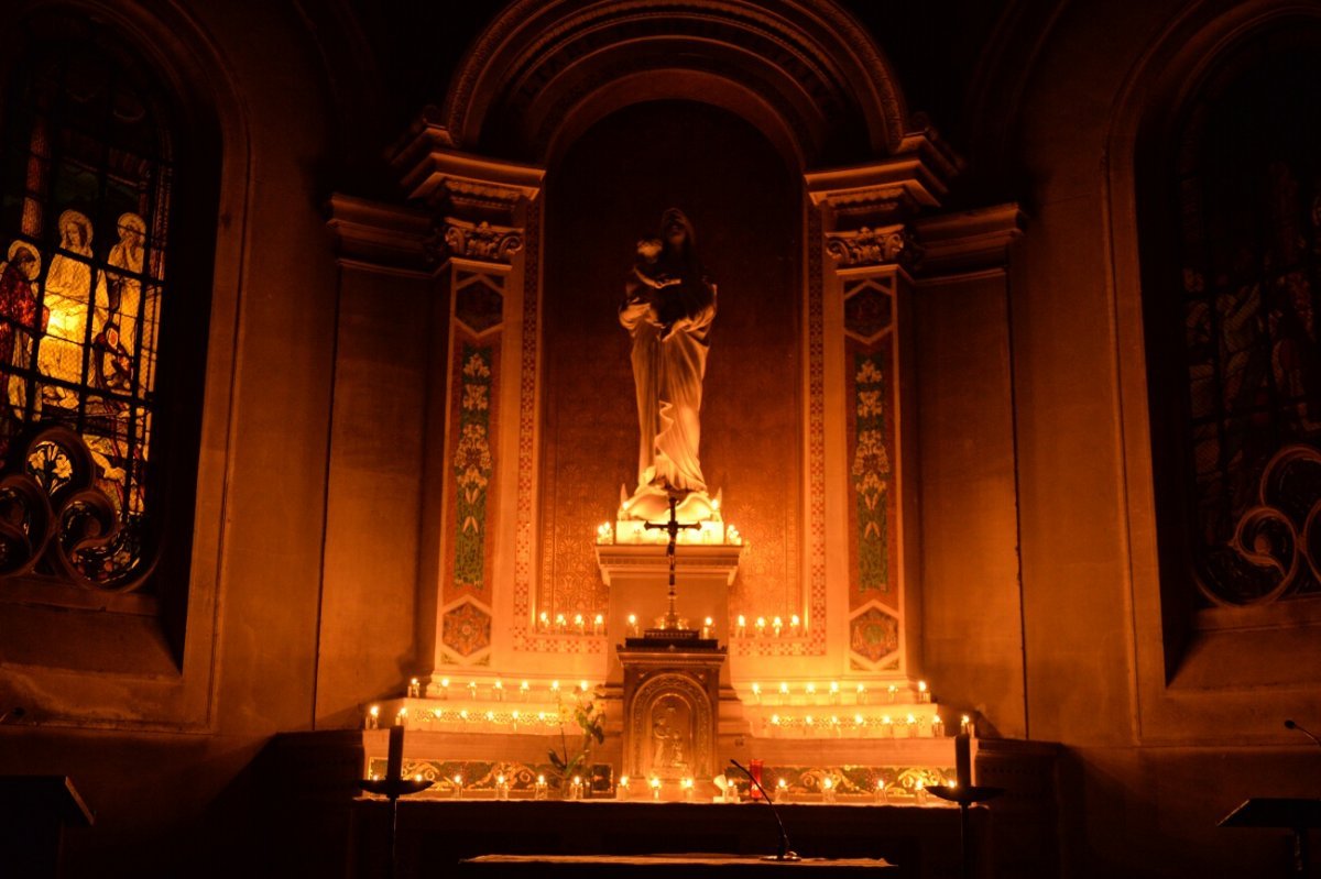 Soirée sainte Geneviève à Notre-Dame des Champs (6e). © Marie Christine Bertin / Diocèse de Paris.