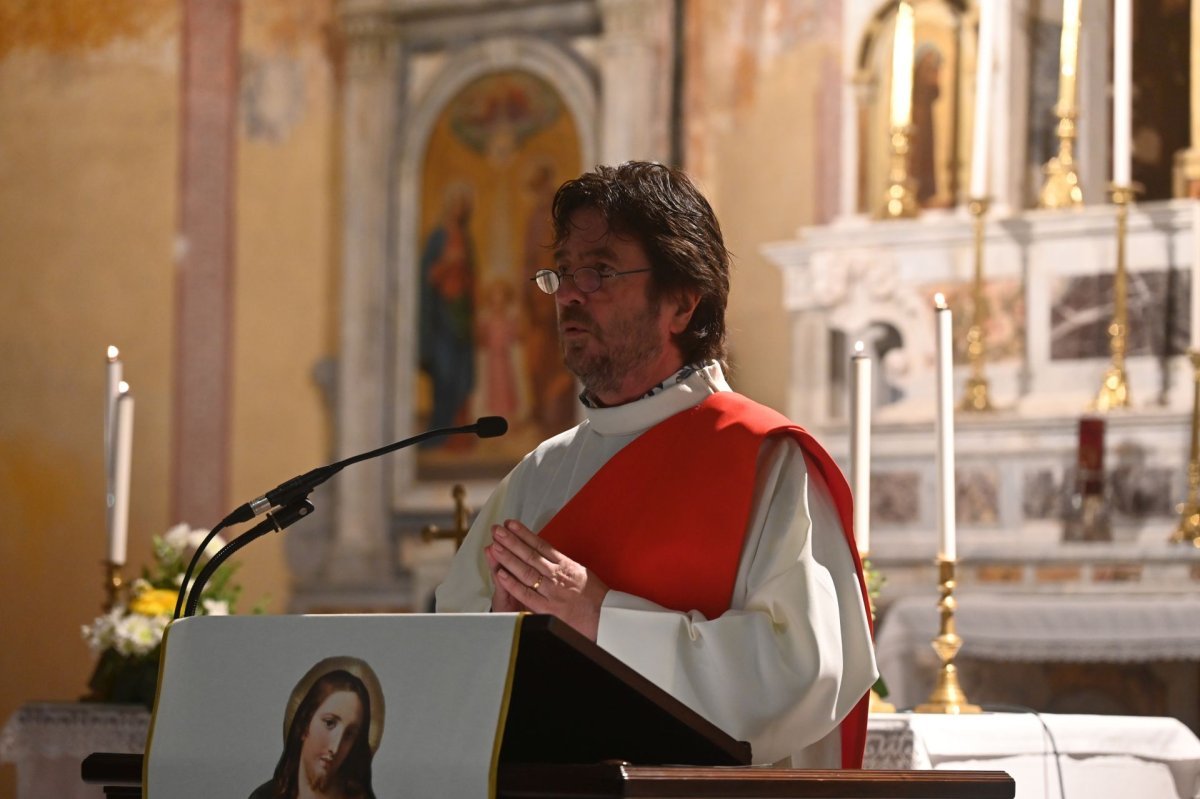 Pèlerinage diocésain pour les 1700 ans du Concile de Nicée. © Marie-Christine Bertin / Diocèse de Paris.