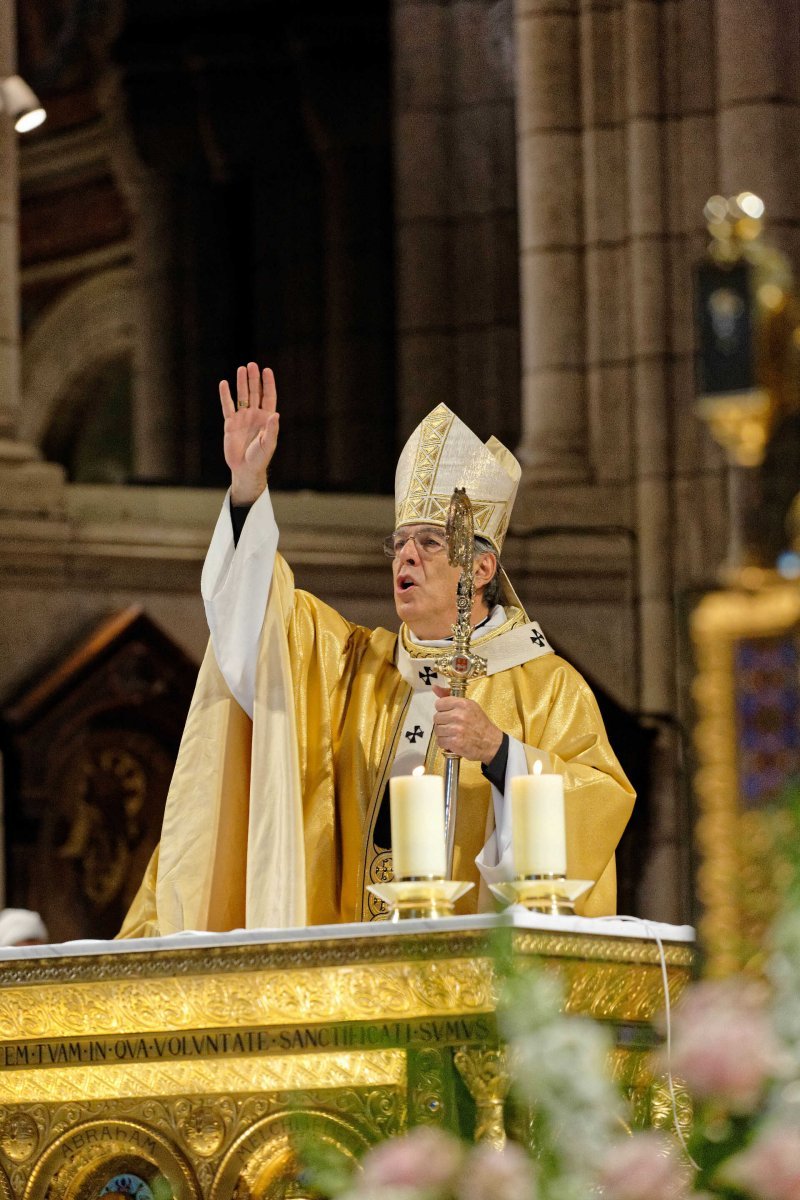 Messe d'ouverture du Jubilé du Sacré-Cœur de Montmartre. © Yannick Boschat / Diocèse de Paris.