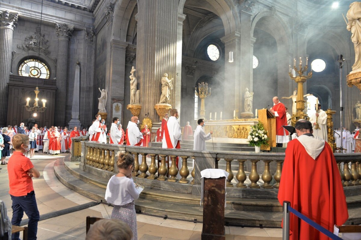 Ordinations sacerdotales 2020. © Marie-Christine Bertin / Diocèse de Paris.