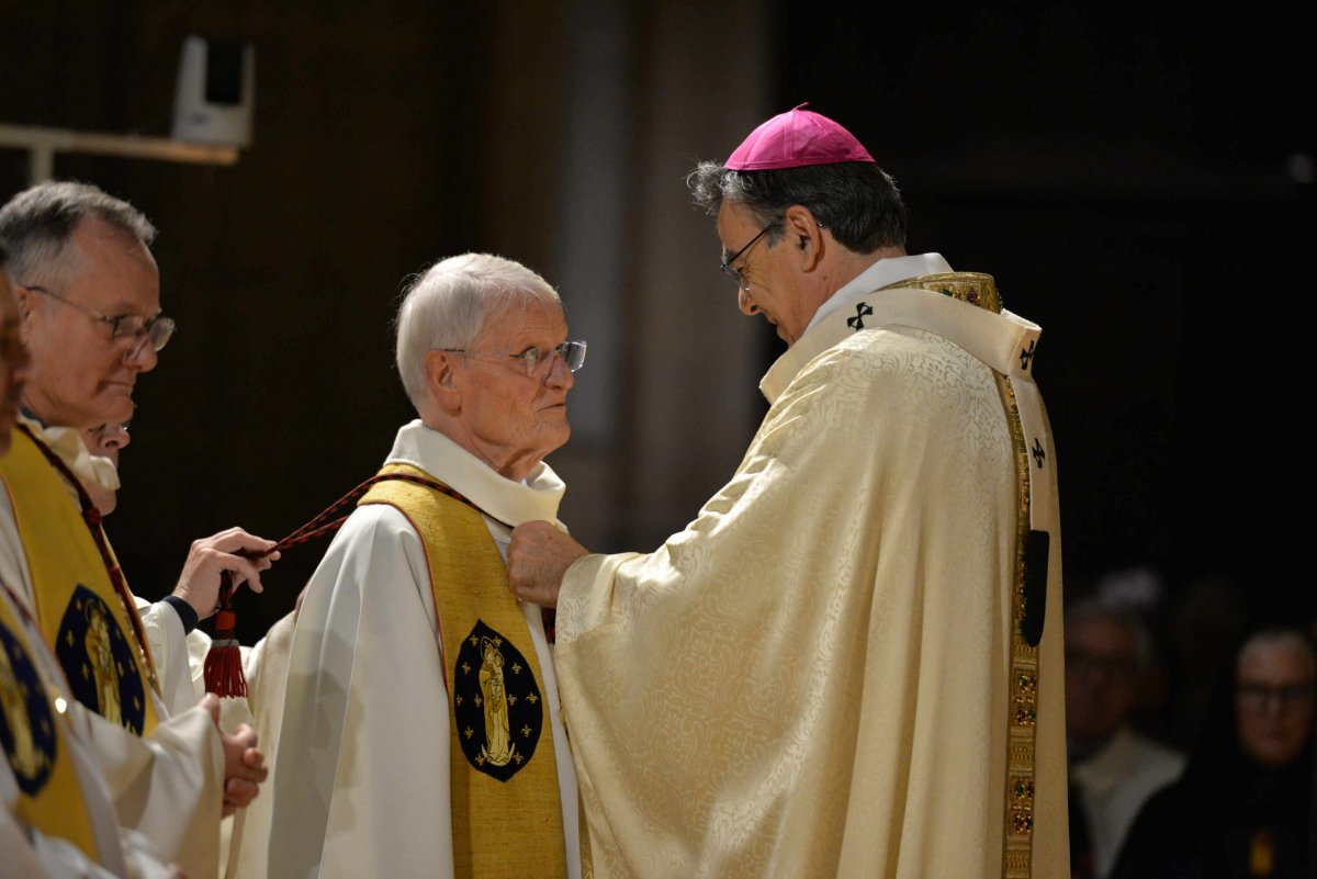 Messe de la fête du Chapitre et du Séminaire. © Marie-Christine Bertin / Diocèse de Paris.