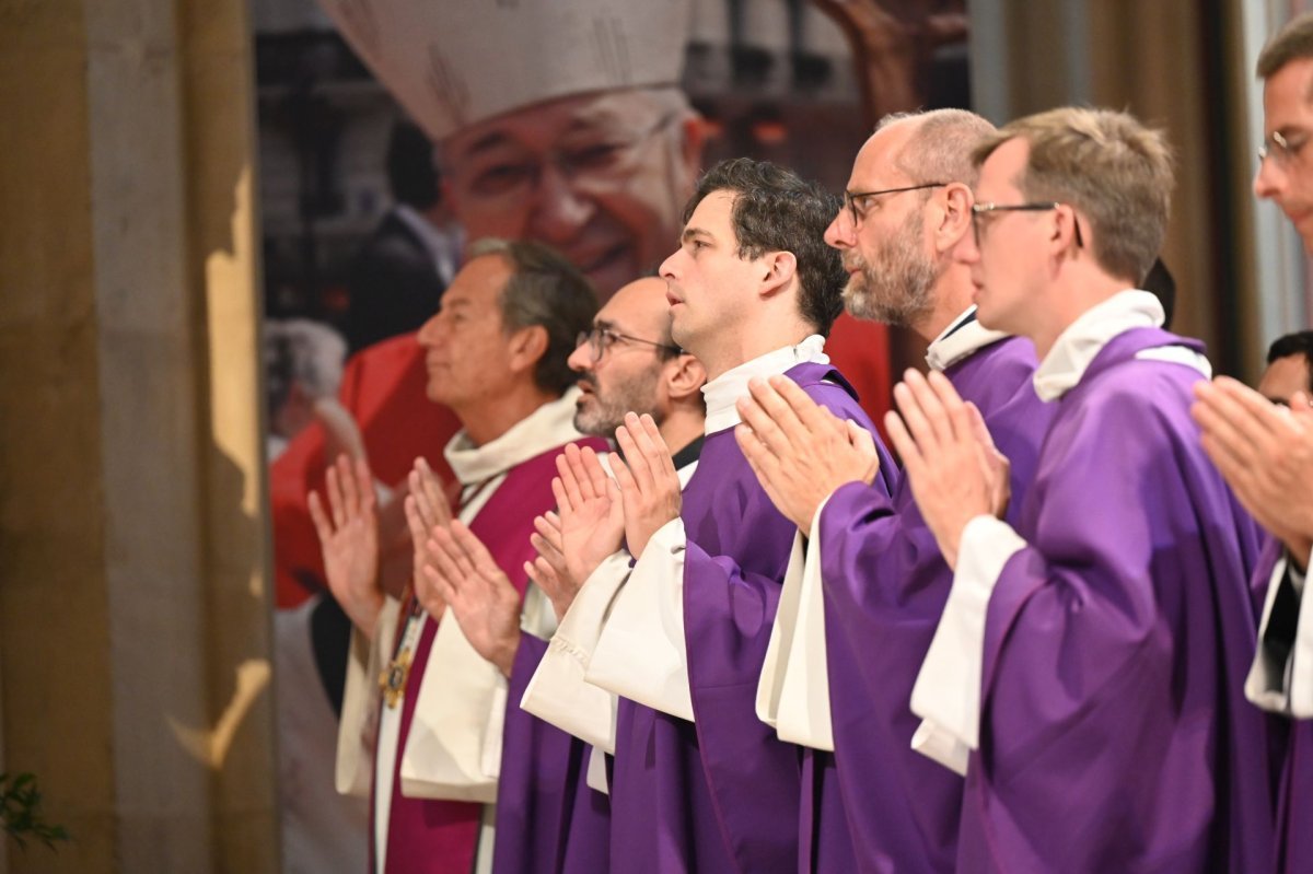 Obsèques du Cardinal André Vingt-Trois. © Marie-Christine Bertin / Diocèse de Paris.