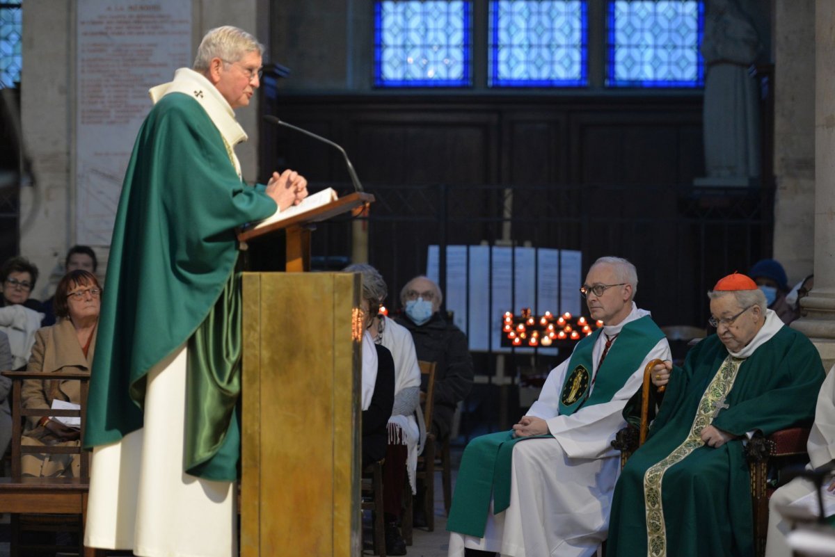 Anniversaire du cardinal André Vingt-Trois. © Marie-Christine Bertin / Diocèse de Paris.