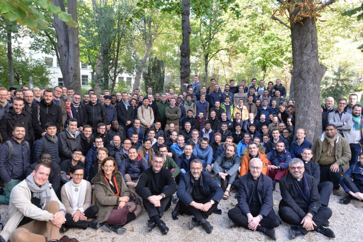 Rencontre des séminaristes d'Île-de-France. © Marie-Christine Bertin / Diocèse de Paris.