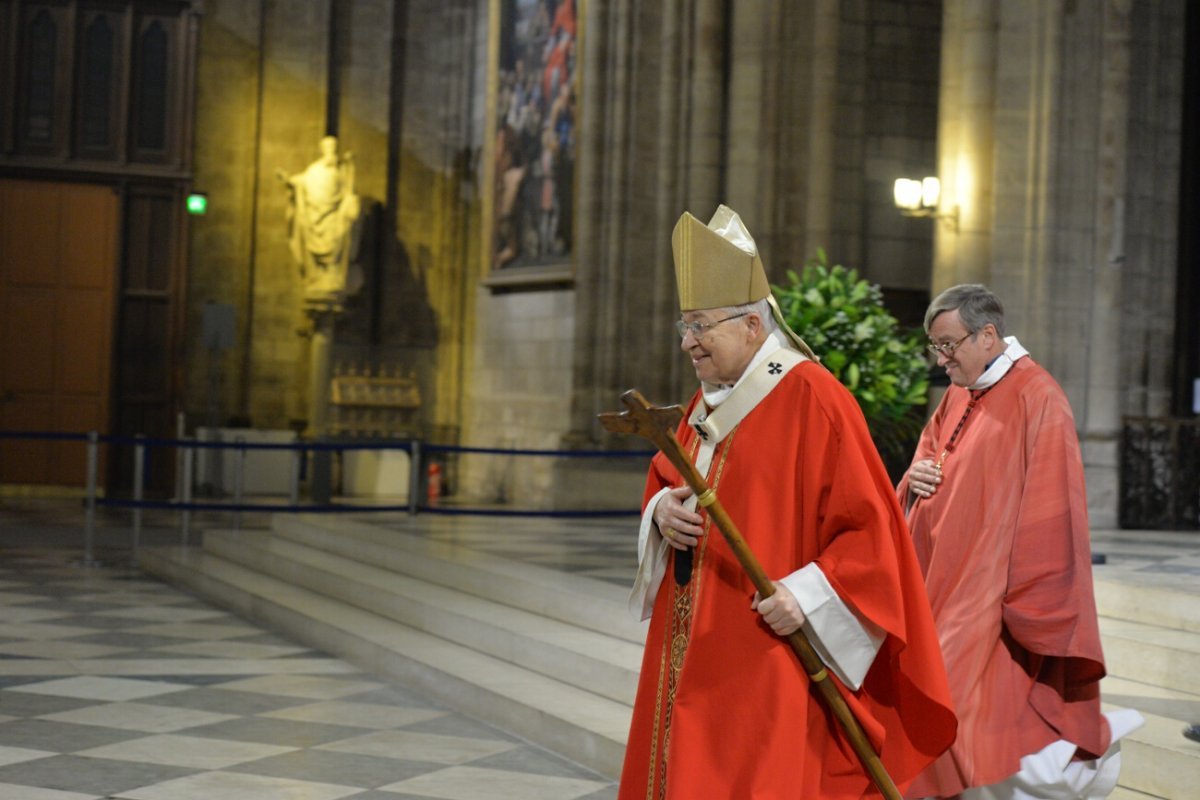 Le cardinal André Vingt-Trois, archevêque de Paris. © Marie-Christine Bertin / Diocèse de Paris.