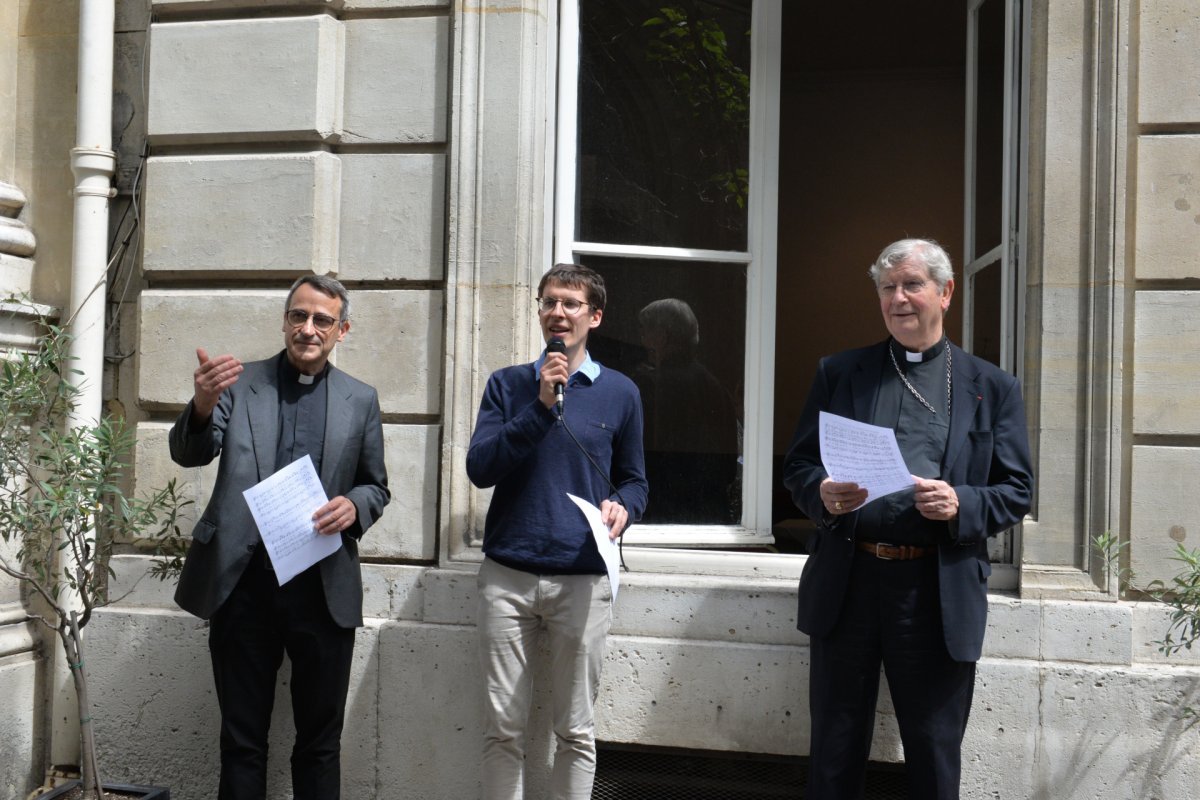 Rencontre au Séminaire de Paris. Vendredi 24 juin 2022 © Marie-Christine Bertin / Diocèse de Paris.