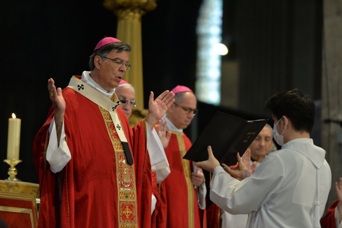 Ordinations sacerdotales 2020. © Marie-Christine Bertin / Diocèse de Paris.