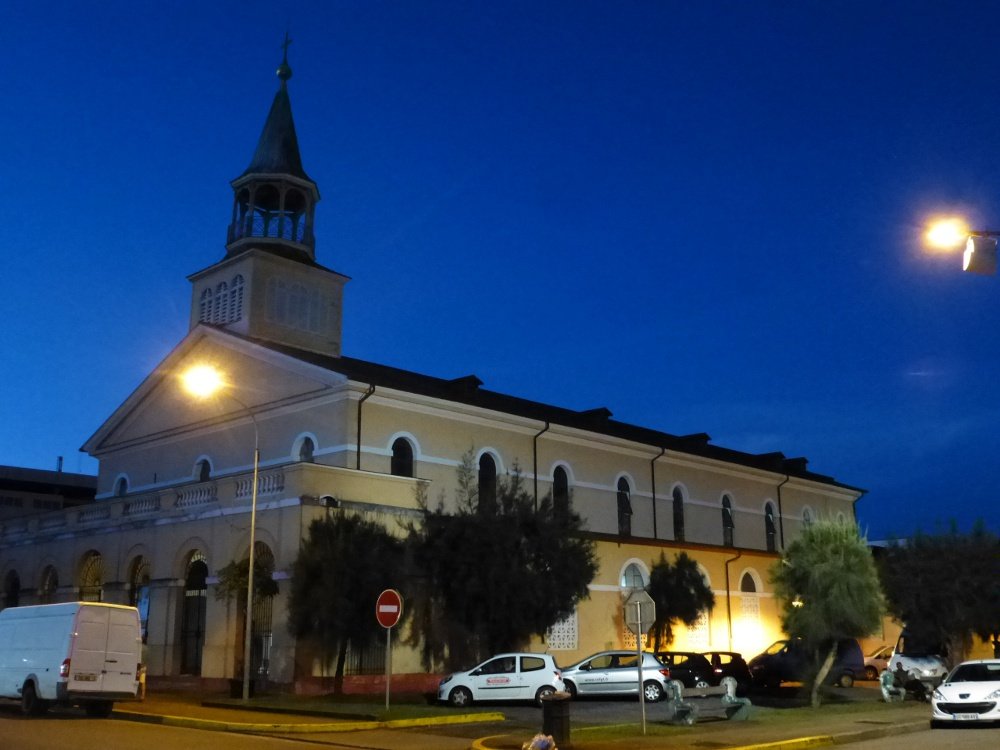 La Cathédrale Saint-Sauveur de Cayenne. © © Bruno Guespereau / Diocèse de Paris.