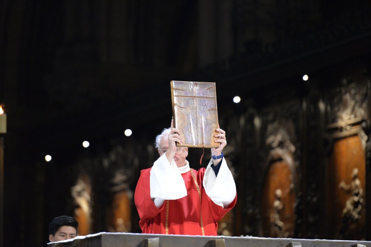 Liturgie de la Parole. © Marie-Christine Bertin / Diocèse de Paris.