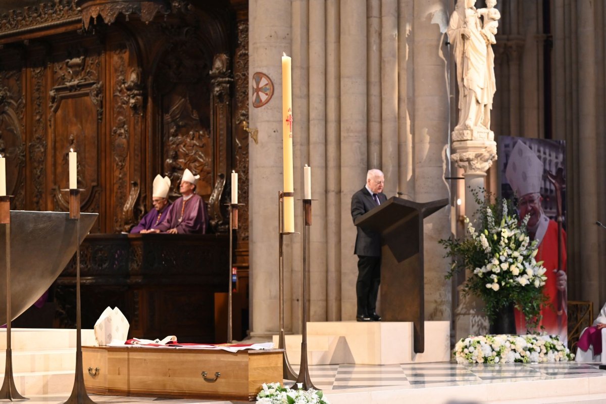 Obsèques du Cardinal André Vingt-Trois. © Marie-Christine Bertin / Diocèse de Paris.
