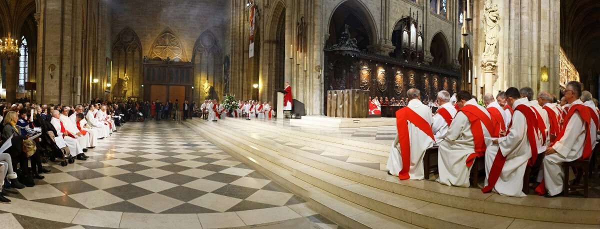 Homélie du cardinal André Vingt-Trois. © Yannick Boschat / Diocèse de Paris.