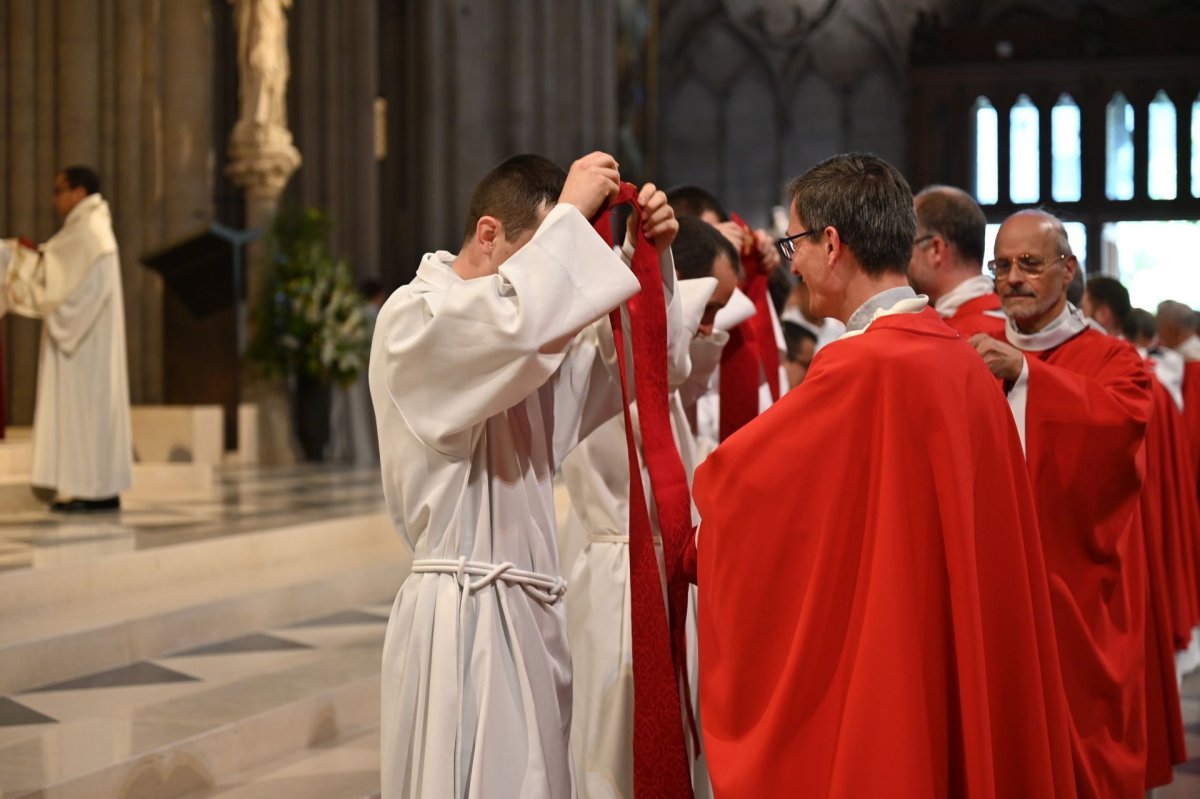 Ordinations sacerdotales 2025. © Marie-Christine Bertin / Diocèse de Paris.
