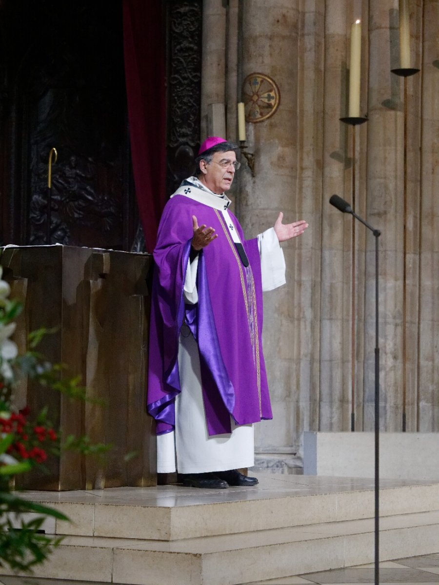 Mgr Michel Aupetit, archevêque de Paris. © Yannick Boschat / Diocèse de Paris.