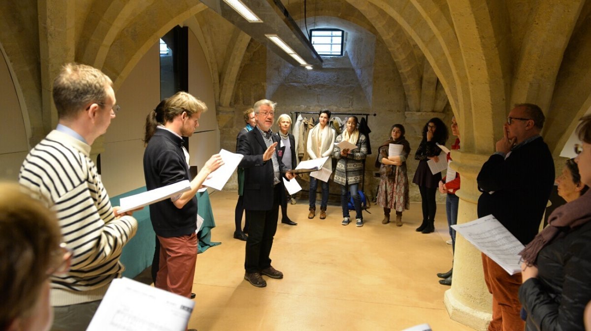 Rencontre diocésaine des acteurs musicaux de la liturgie. © Marie-Christine Bertin / Diocèse de Paris.