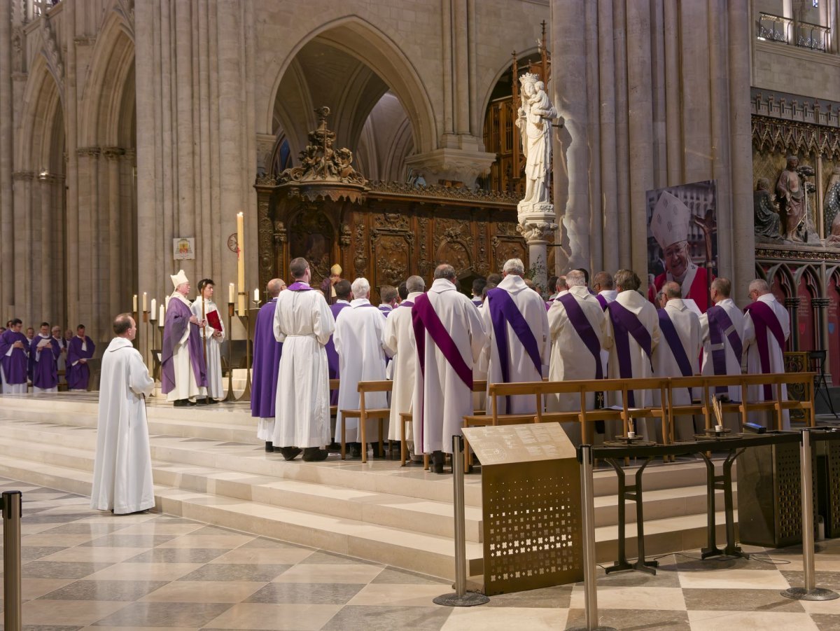 Obsèques du Cardinal André Vingt-Trois. © Yannick Boschat / Diocèse de Paris.