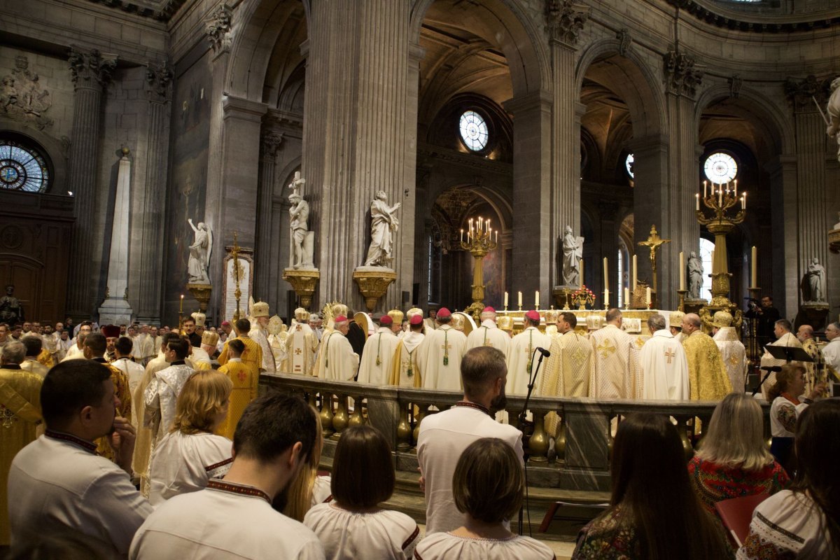 Consécration épiscopale Mgr Rantsya. © Yuliana Ilkiv / Éparchie Saint-Volodomyr.