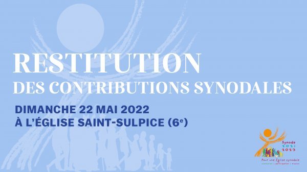 Rassemblement de réception des contributions synodales