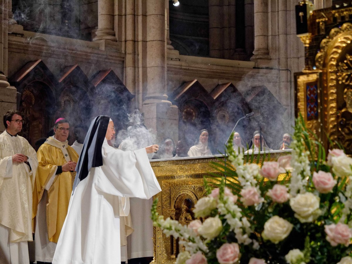 Messe d'ouverture du Jubilé du Sacré-Cœur de Montmartre. © Yannick Boschat / Diocèse de Paris.