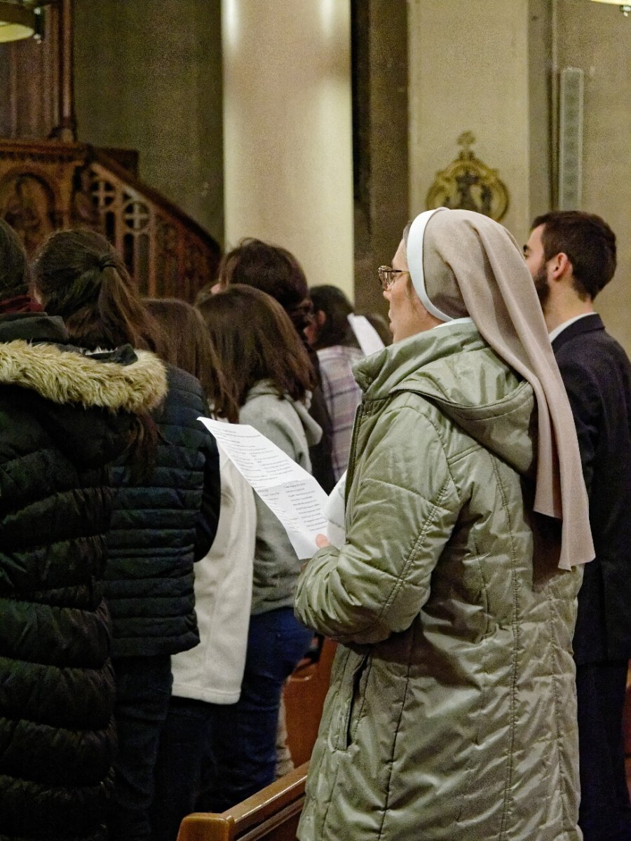 Catéchèse à l'Immaculée-Conception (12e). © Yannick Boschat / Diocèse de Paris.