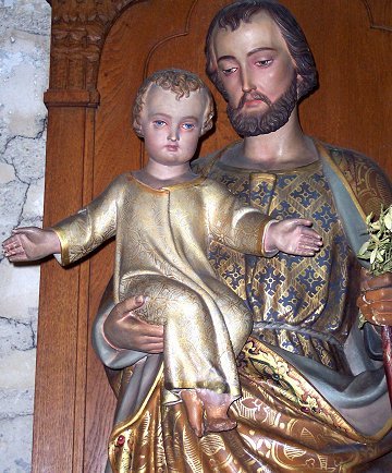 Statue de saint Joseph. © C. D. A. S.