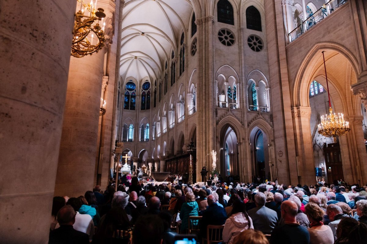 Célébration œcuménique du mystère de Pâques 2025. © Anh de France.