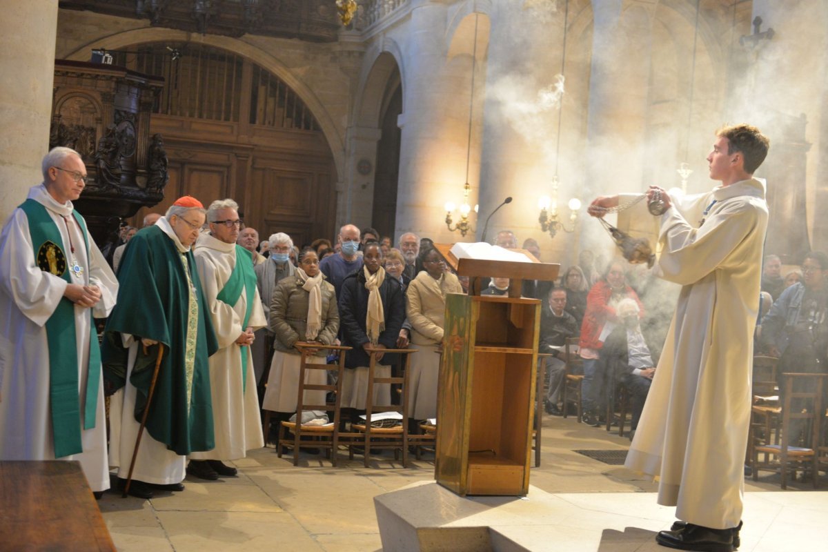 Anniversaire du cardinal André Vingt-Trois. © Marie-Christine Bertin / Diocèse de Paris.