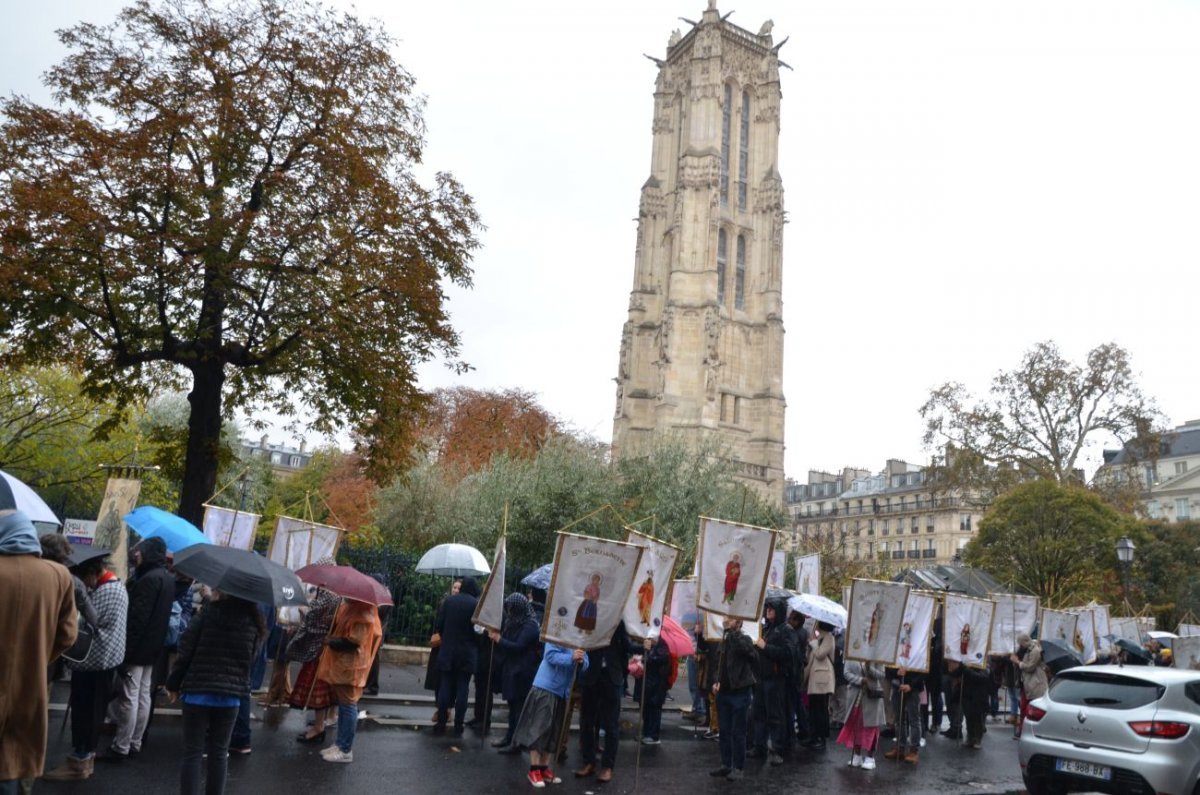 Procession de la Toussaint 2021. © Michel Pourny.