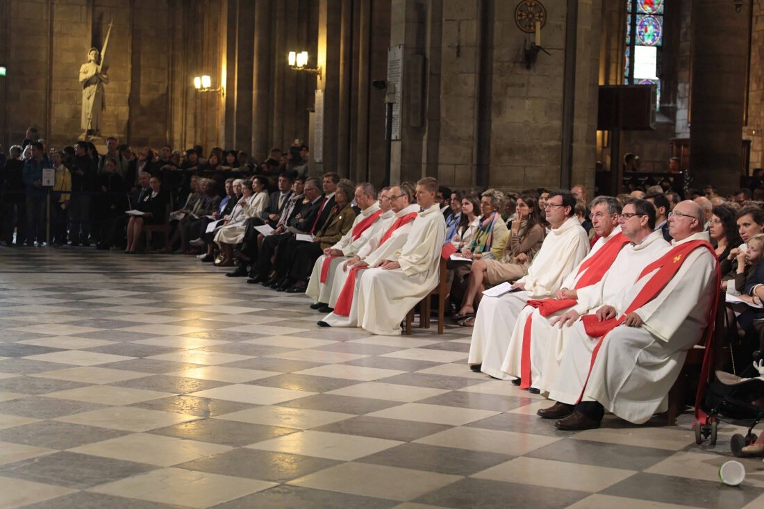 Homélie du cardinal André Vingt-Trois. © Yannick Boschat / Diocèse de Paris.