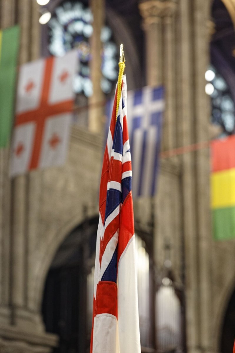 Célébration de commémoration du centenaire de l'armistice de la Grande (…). © Yannick Boschat / Diocèse de Paris.