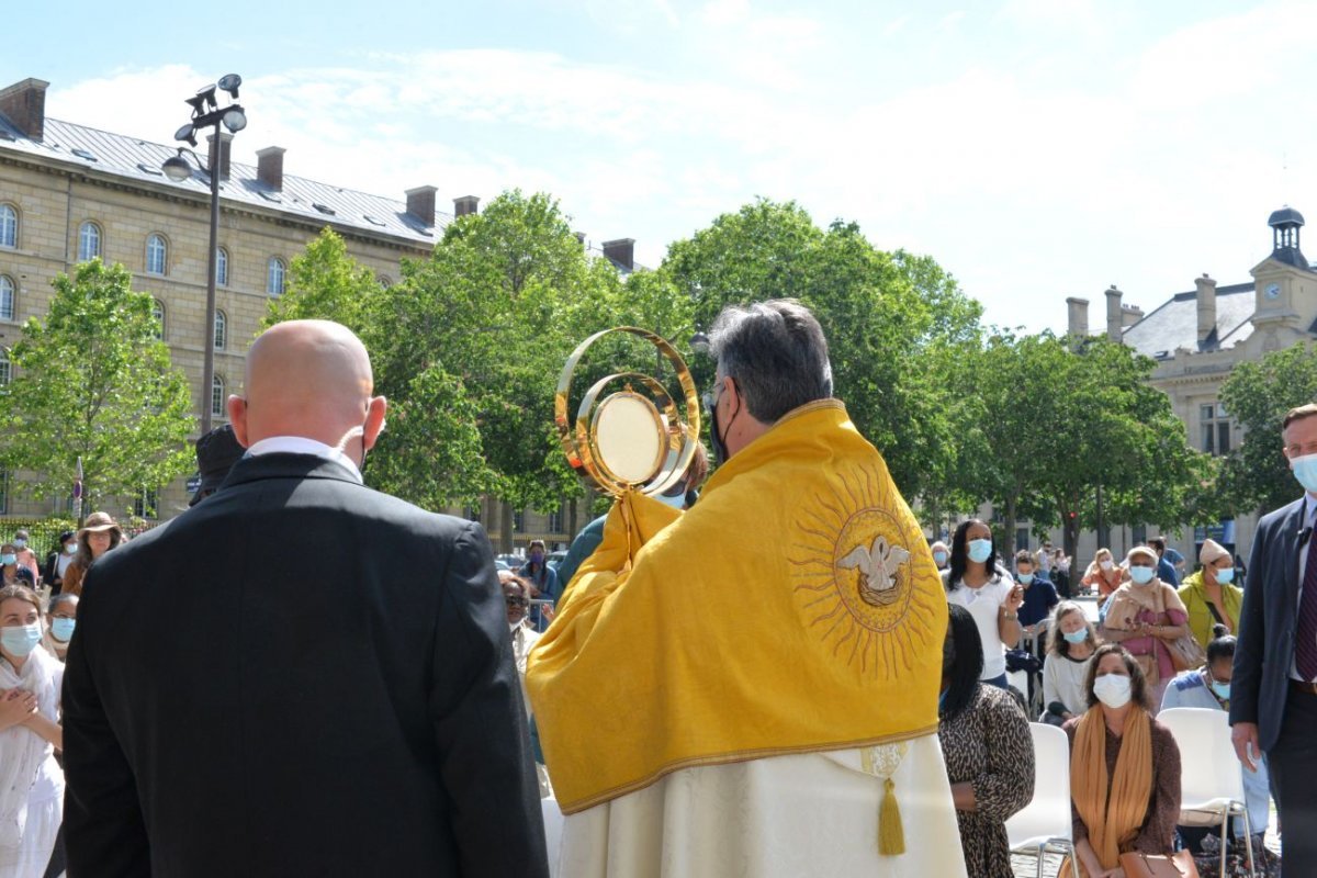 Prière de guérison et de délivrance 2021. © Marie-Christine Bertin / Diocèse de Paris.