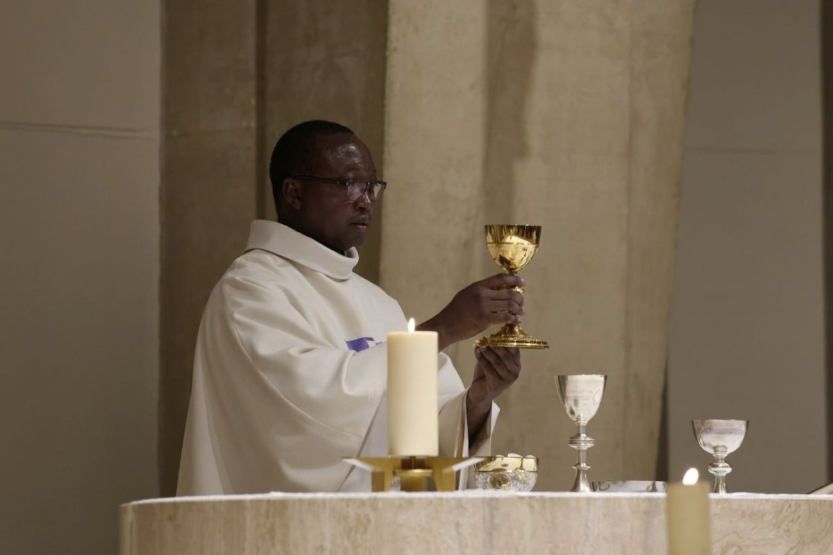 Père Bertin Sanon, supérieur général des Religieux de Saint Vincent de Paul. © Trung Hieu Do.