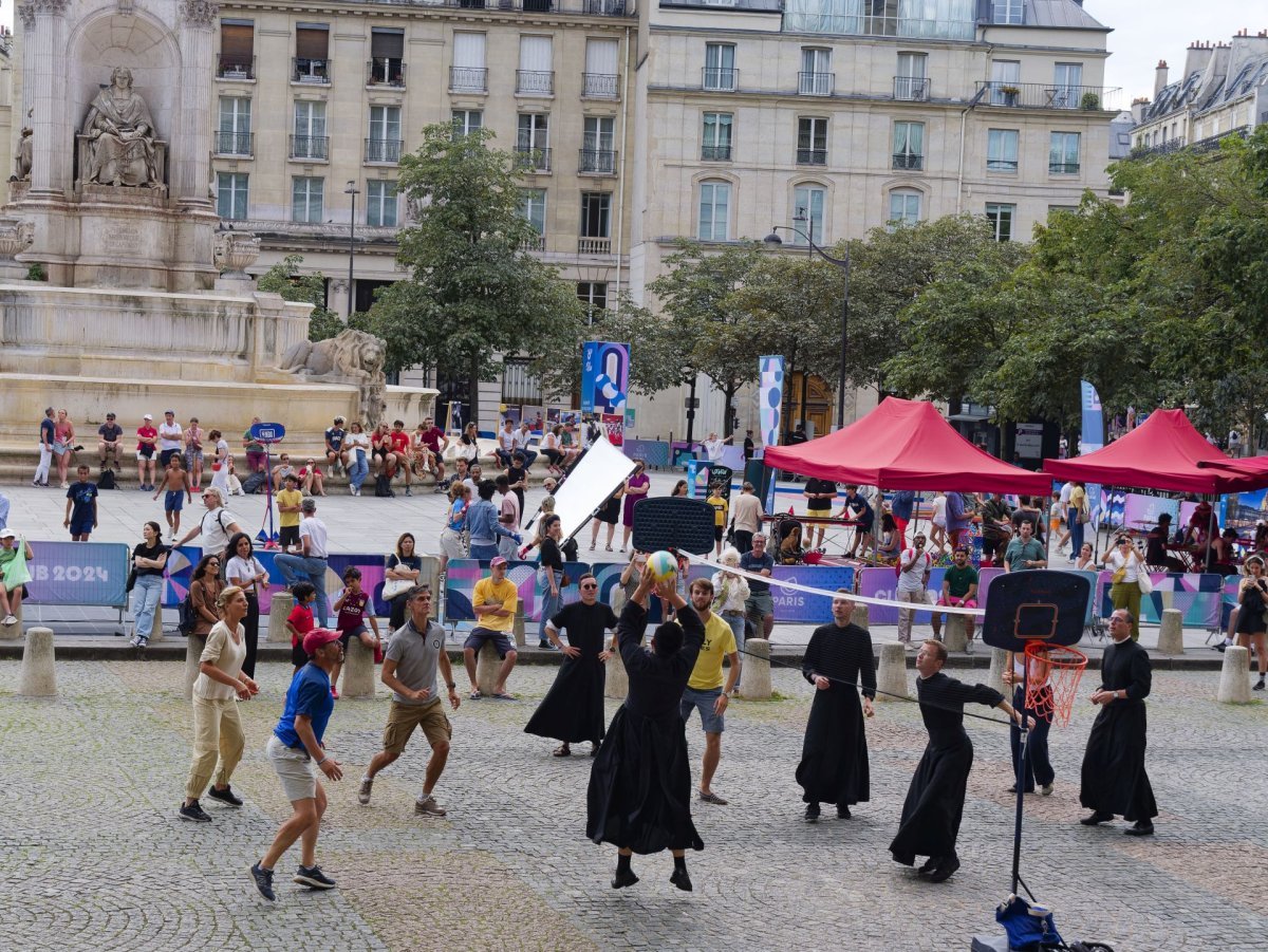 Holy Games à Saint-Sulpice. © Yannick Boschat / Diocèse de Paris.