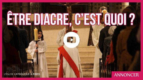 Être diacre, c'est quoi ? 