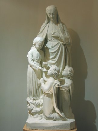 La Vierge de la première communion. © C. D. A. S.