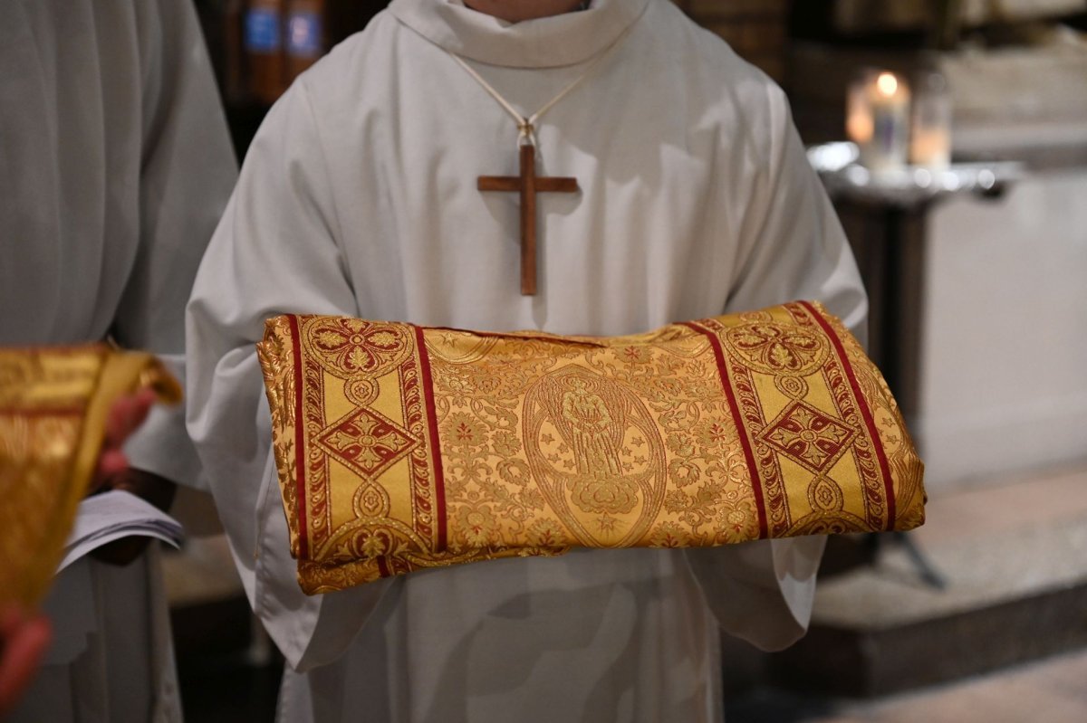Ordinations diaconales en vue du sacerdoce 2024 du 6 octobre 2024. © Marie-Christine Bertin / Diocèse de Paris.