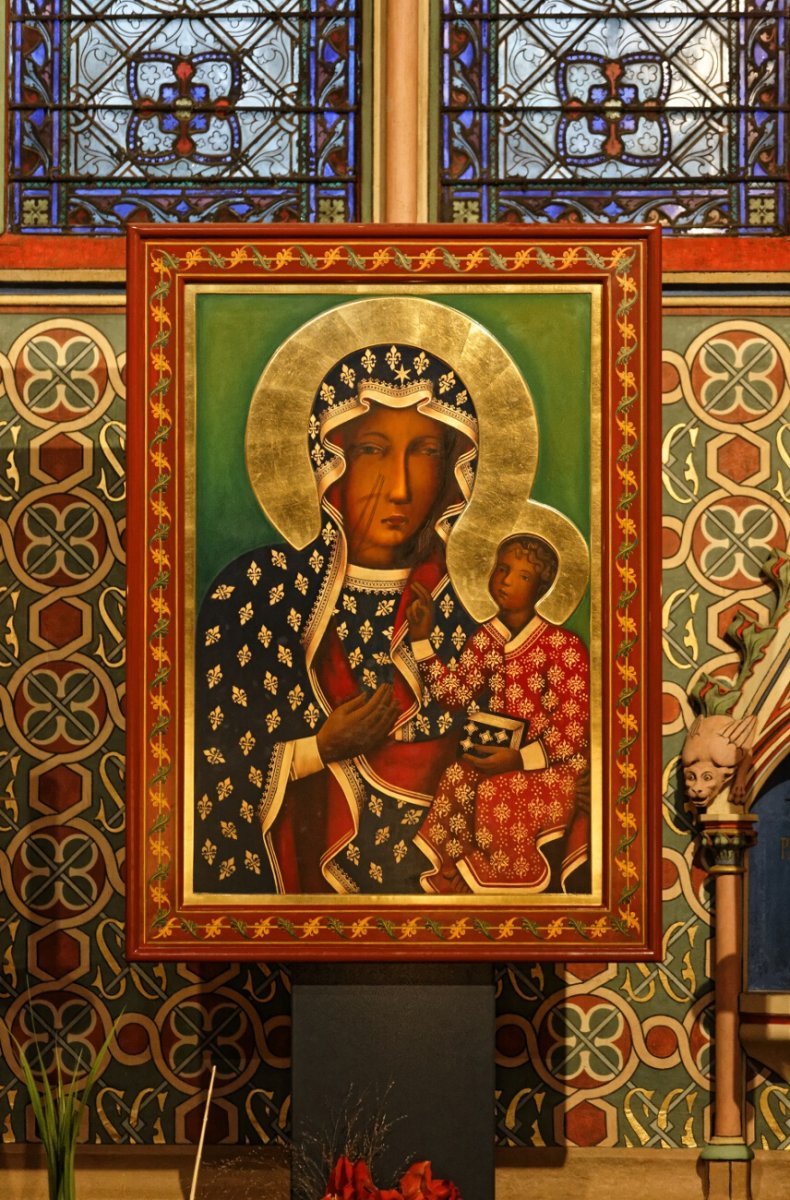 Inauguration de la chapelle Saint-Germain – Notre-Dame de Czestochowa, Reine (…). © Yannick Boschat / Diocèse de Paris.