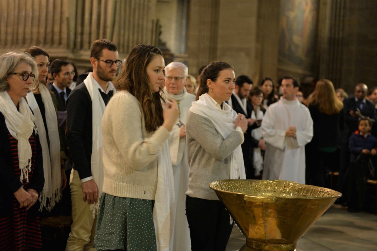 Confirmations d'adultes 2019. © Marie Christine Bertin / Diocèse de Paris.