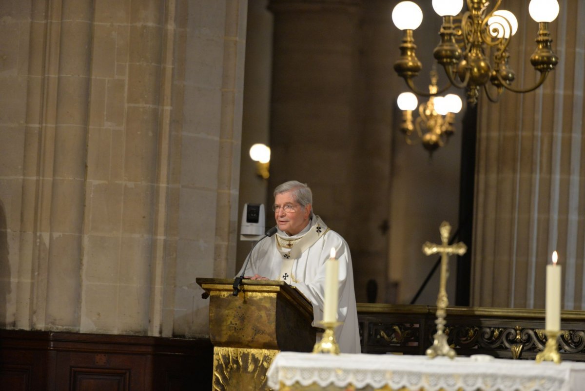 Fête du Séminaire de Paris et du chapitre de la cathédrale 2022. © Marie-Christine Bertin / Diocèse de Paris.