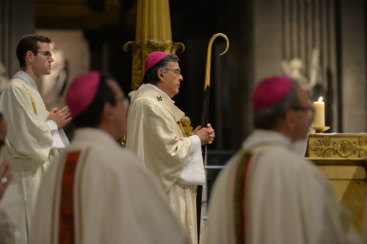 Messe des étudiants d'Île-de-France 2019. © Marie-Christine Bertin / Diocèse de Paris.