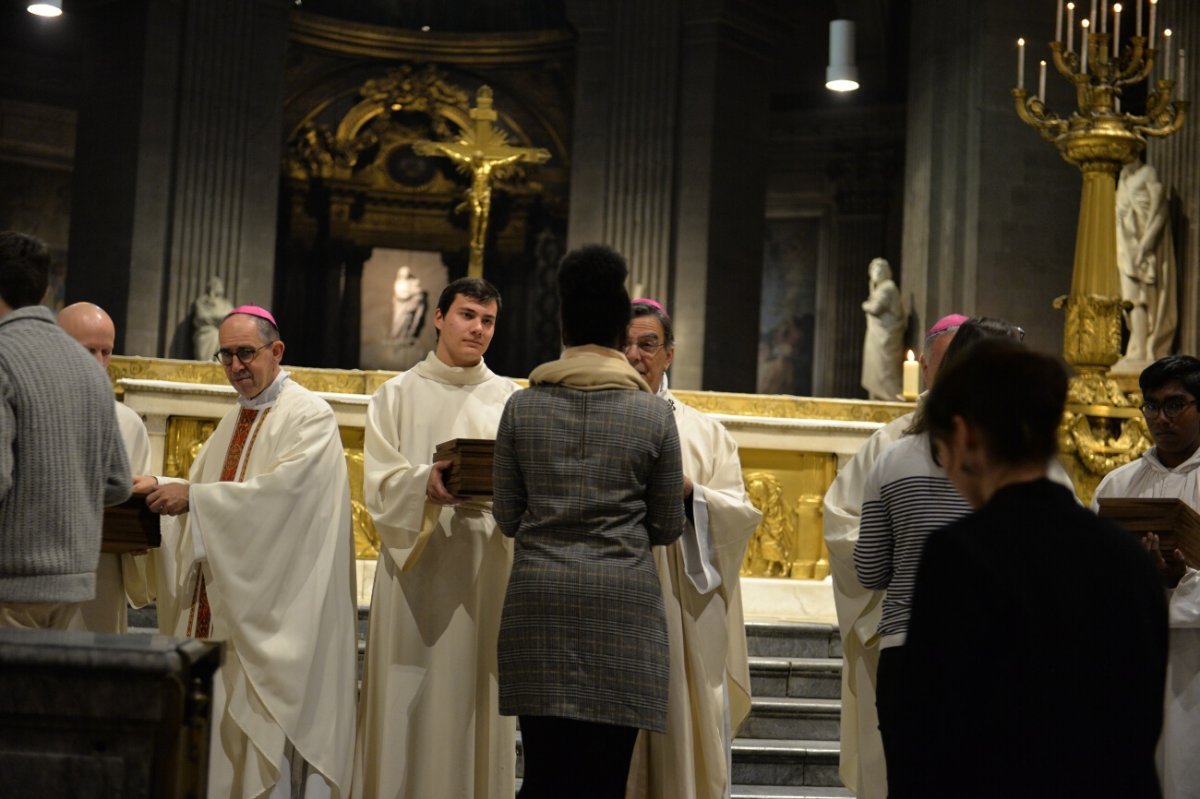 Messe des étudiants d'Île-de-France 2019. © Marie-Christine Bertin / Diocèse de Paris.