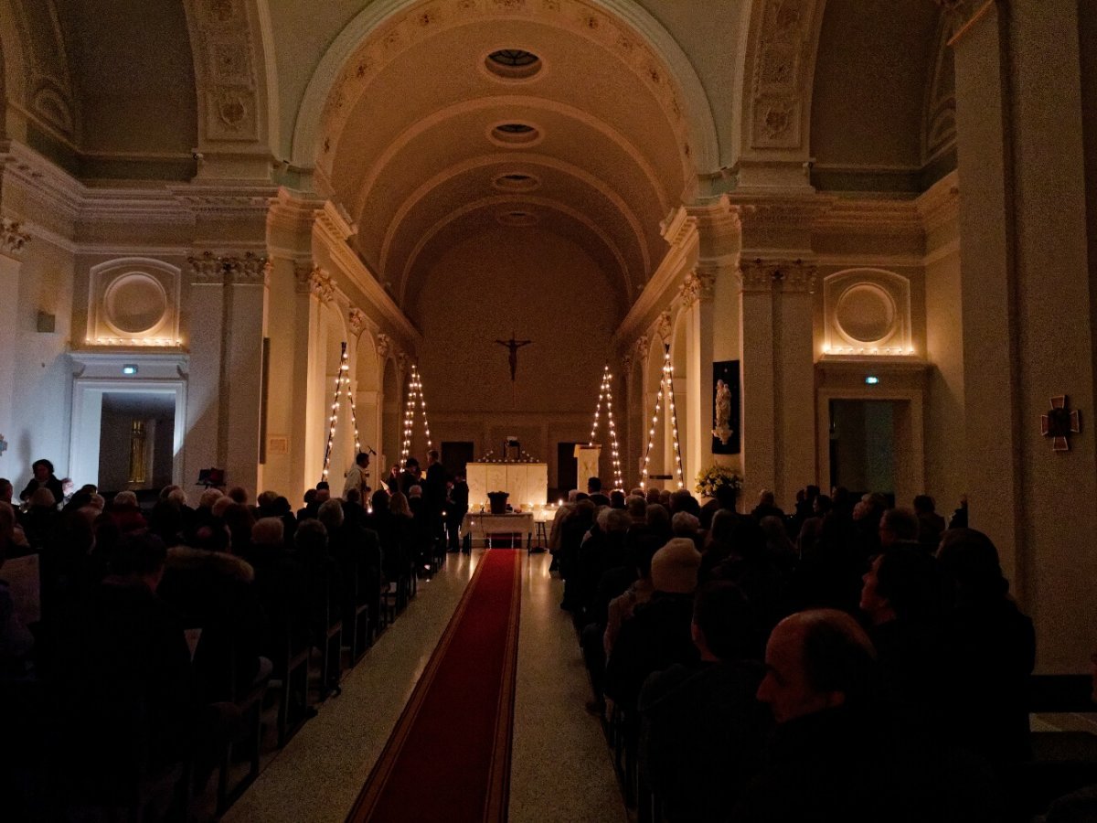 Soirée sainte Geneviève à Notre-Dame de l'Assomption de Passy (16e). © Yannick Boschat / Diocèse de Paris.