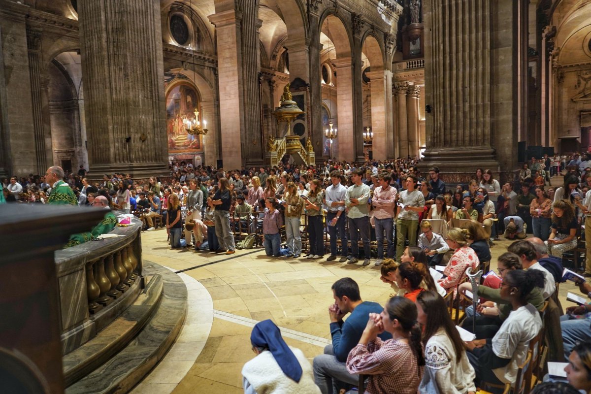 Messe des Etudiants d'IDF 2026. © Illian Callé - Diocèse de Paris.