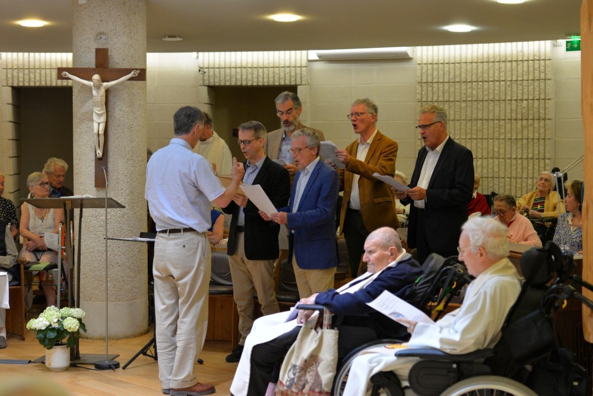 Journées d'amitié et d'entraide pour les prêtres (JAEP) 2023. © Marie-Christine Bertin / Diocèse de Paris.