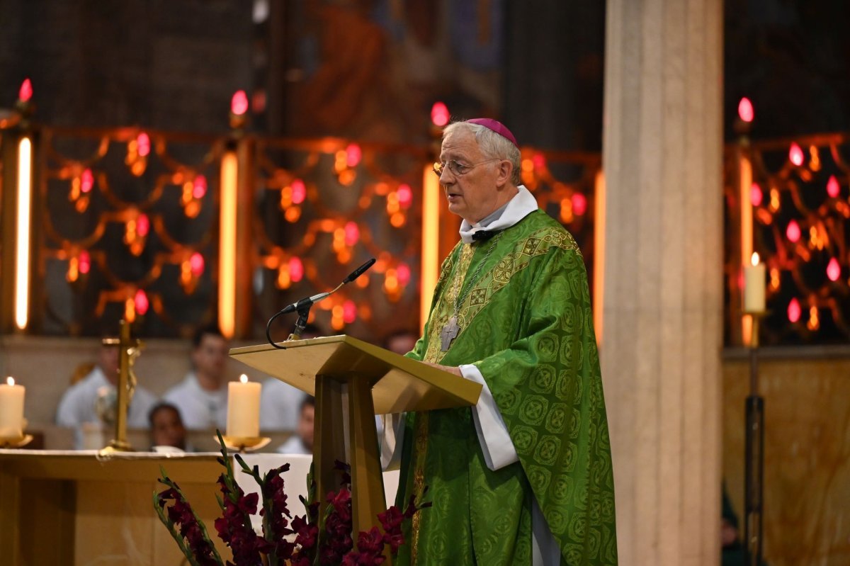 Messe d'envoi au Jubilé des jeunes. © Marie-Christine Bertin / Diocèse de Paris.