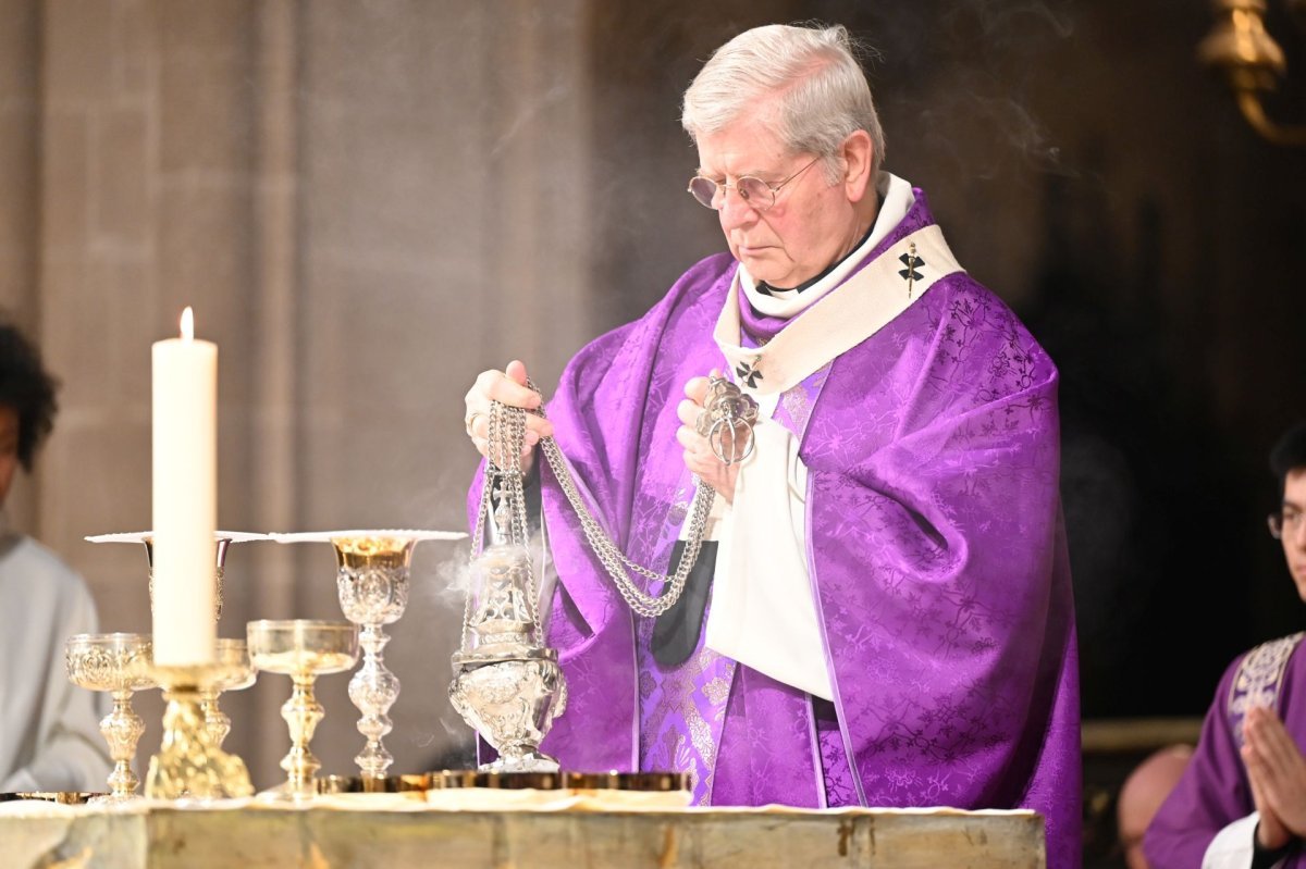 Inauguration d'un nouveau projet pour Saint-Germain l'Auxerrois. © Marie-Christine Bertin / Diocèse de Paris.